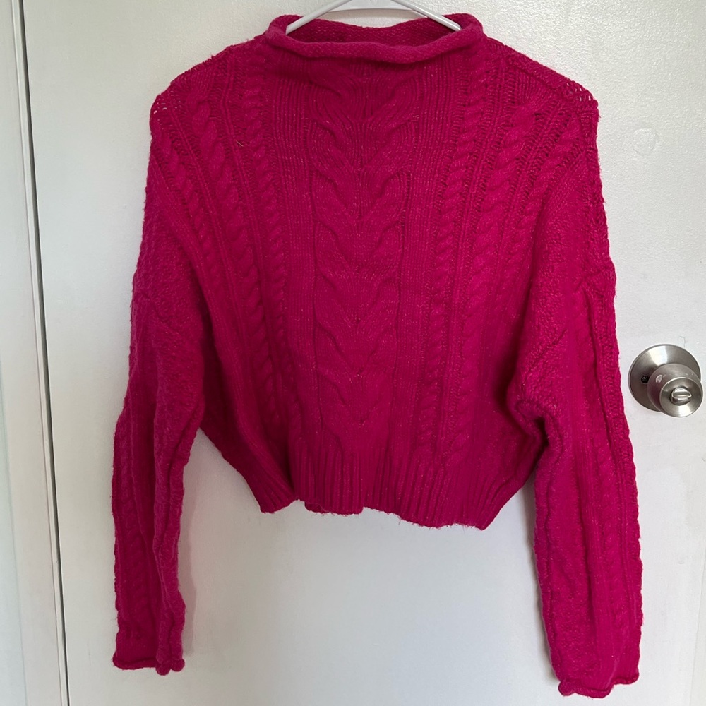 Cropped Turtleneck - image 1